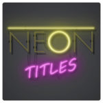 Neon text in After Effects