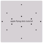 Apple animation tutorial. Flying dots