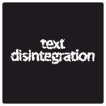 Apple tutorial. Text disintegration