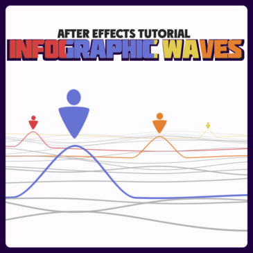 Infographic Waves in After Effects
