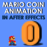 Mario coin animation in After Effects