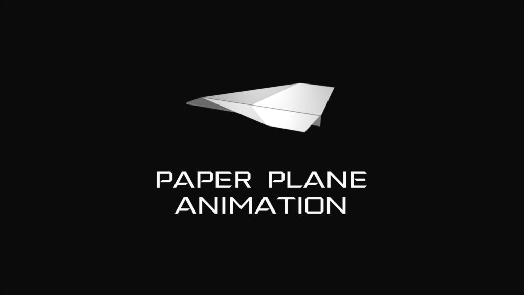 paper plane animation