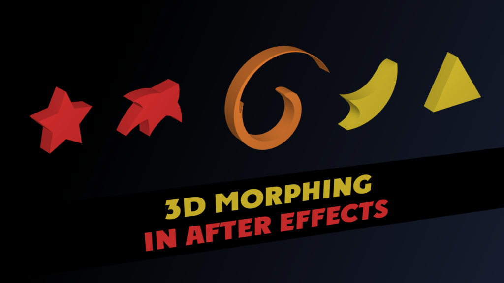 after effects morphing