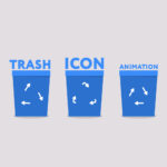 Trash icon animation After Effects