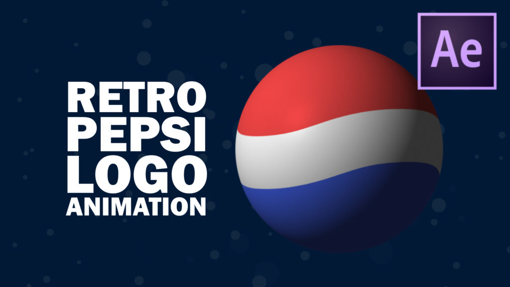 Retro Pepsi logo animation