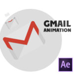 Gmail animation in After Effects