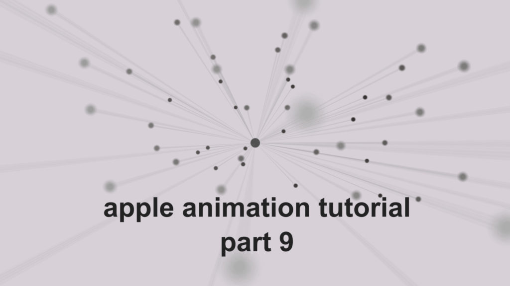 Apple animation tutorial