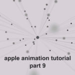 Apple animation tutorial. Plexus