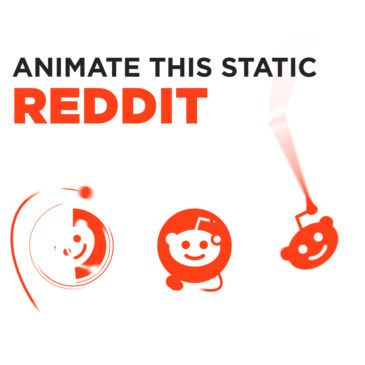 Reddit logo animation