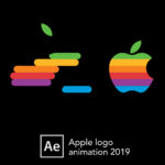 Apple logo animation 2019