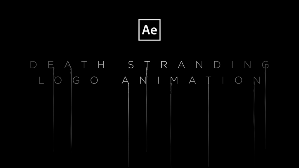 death stranding logo animation