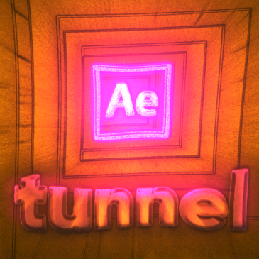 Tunnel animation in After Effects