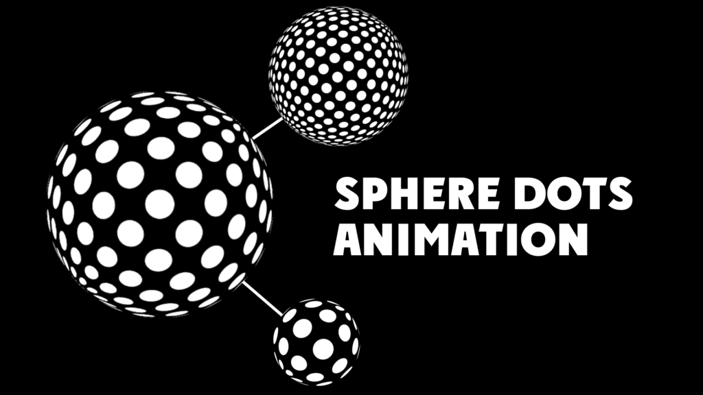 Sphere dots animation in After Effects