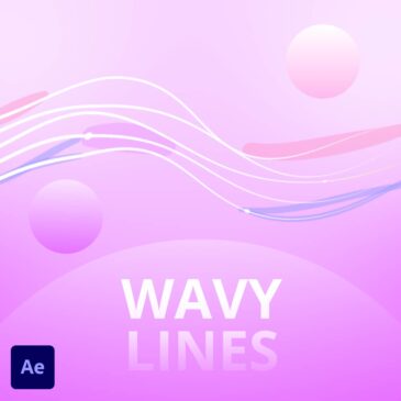 Wavy lines After Effects tutorial