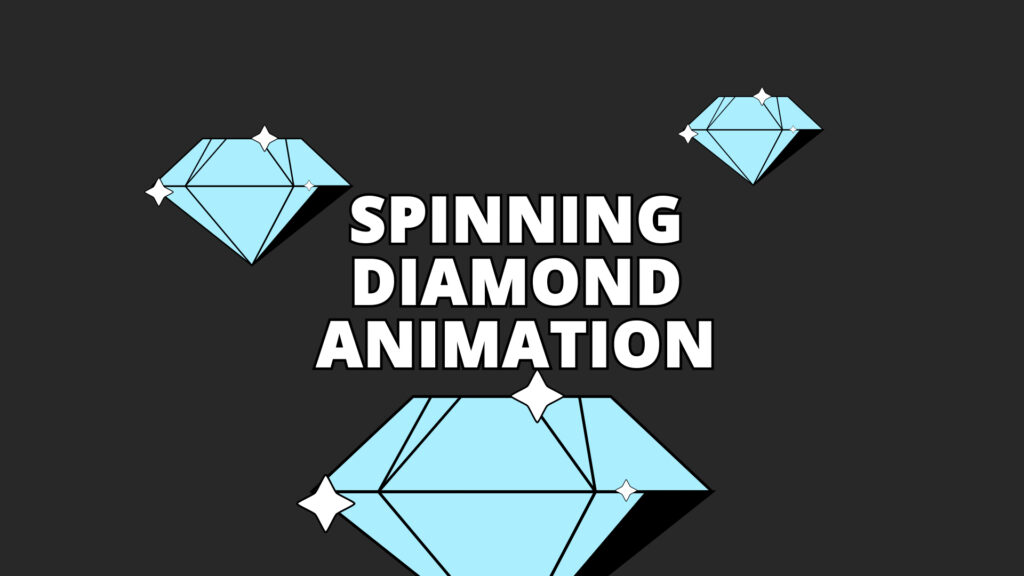 Spinning diamond after effects tutorial