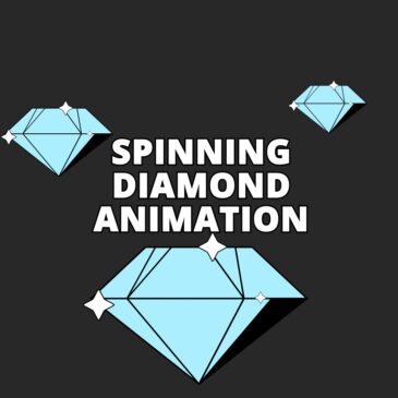 Spinning diamond animation After Effects tutorial